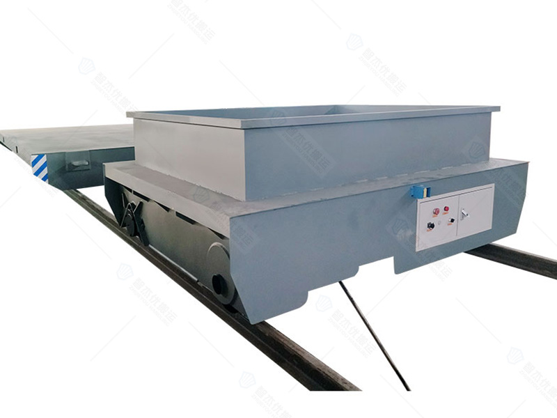 電纜供電軌道牽引車(chē),軌道平板拖車(chē)