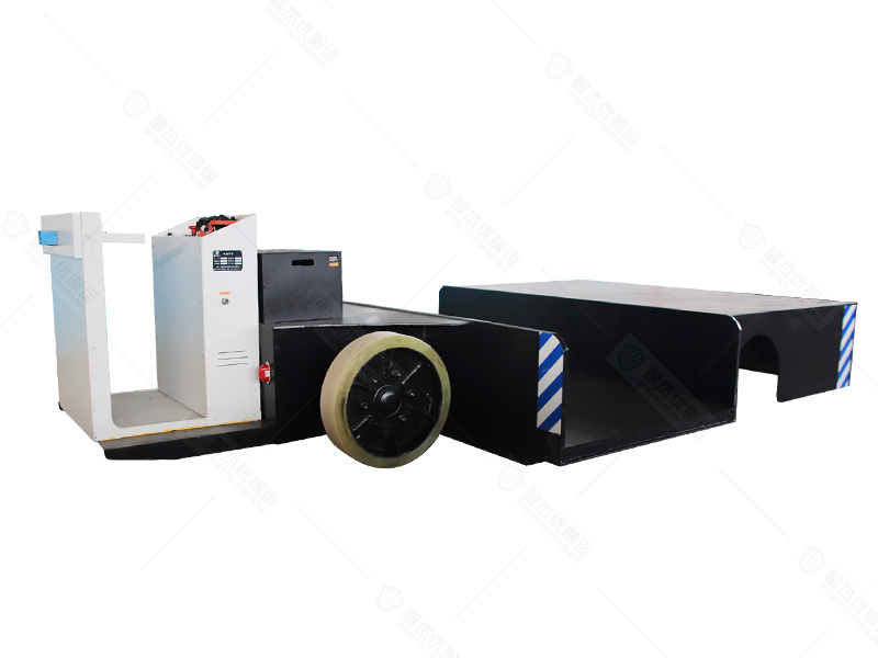 凹型無(wú)軌搬運(yùn)車電動(dòng)平車研制成功