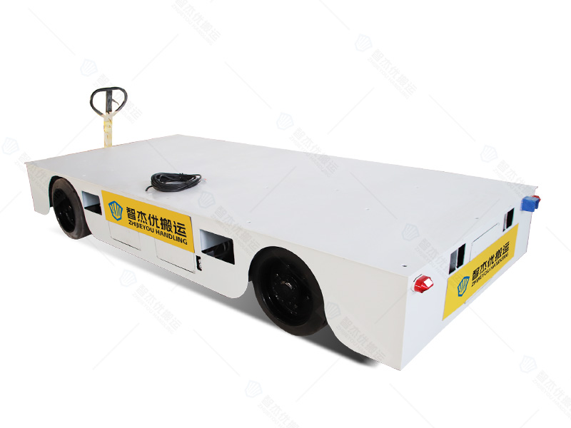 手把控制方向的電動(dòng)搬運(yùn)車試機(jī)成功
