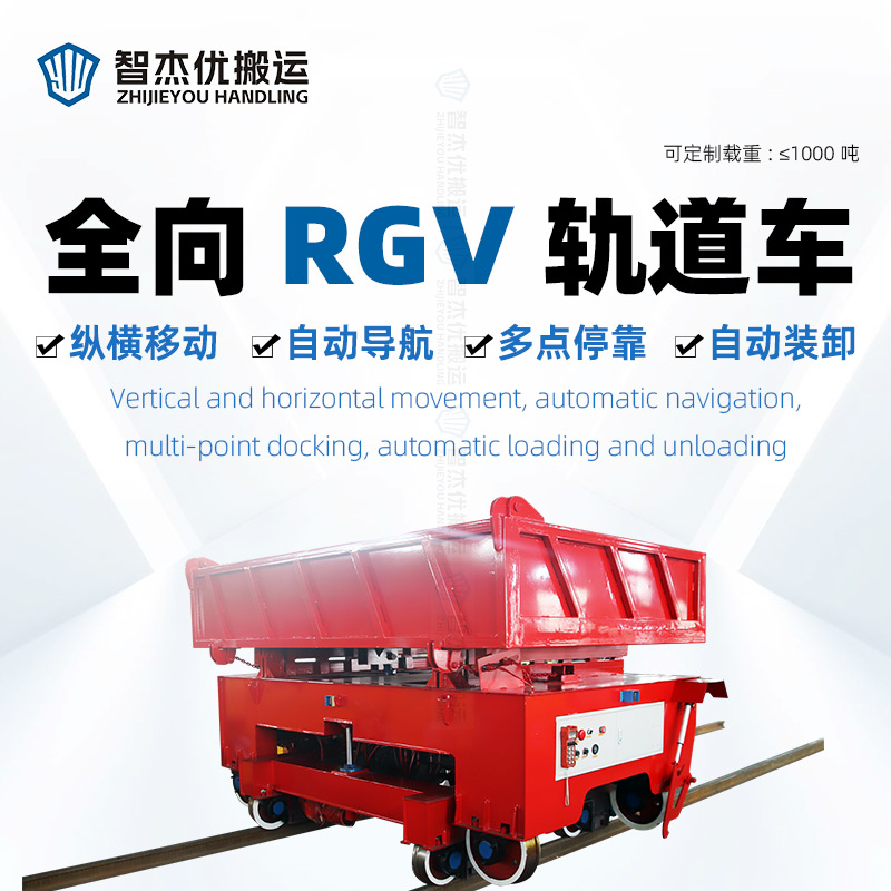 喜訊—-我司新品RGV軌道可裝卸搬運車試機成功，產品研發(fā)能力新突破！