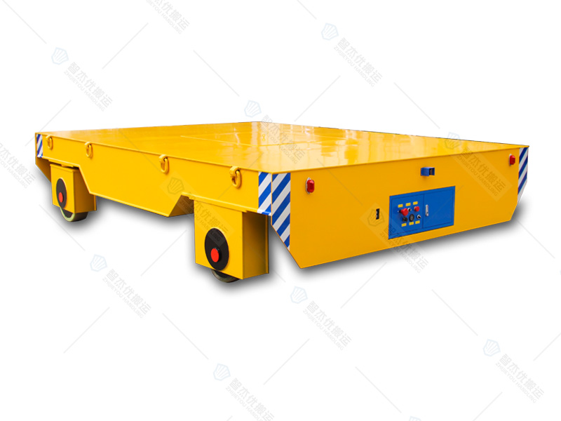 無(wú)軌平板車(chē) 載重20噸 無(wú)線(xiàn)遙控