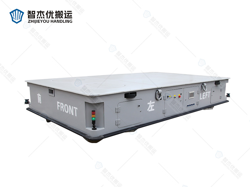 大型重載80噸舵輪無軌搬運(yùn)車試車順利成功交付